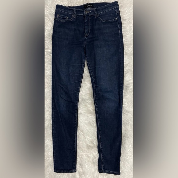 Banana Republic Deep Indigo Women's Skinny  Sculpt Jeans Dark Wash Size 6/28 - Picture 1 of 9